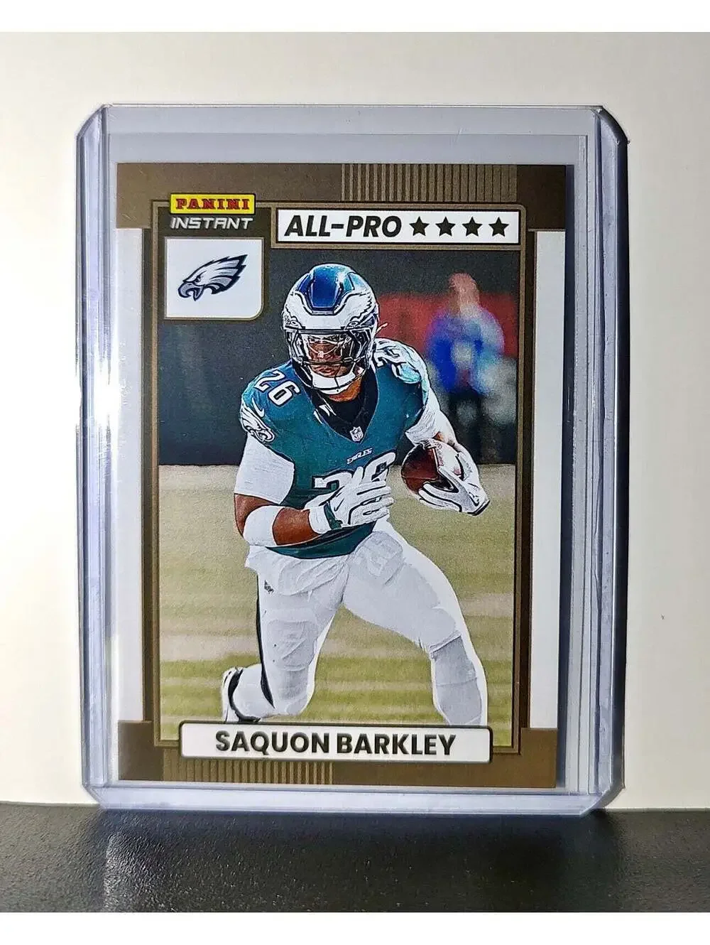 Saquon Barkley 2024 All-Pro Panini NFL #2 Football Philadelphia Eagles 1 of 101